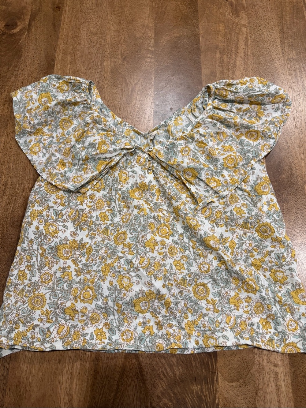 Mirth Floral Puff Sleeve Top